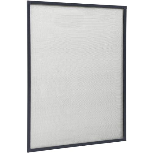 Zaslon protiv insekata za prozore antracit 100 x 120 cm slika 2