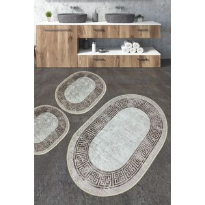 Arturo Multicolor Bathmat Set (3 Pieces)