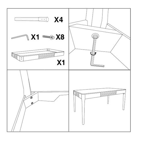 Mauro Ferretti Stol za blagovaonicu DINING MATERA cm 180X90X80 slika 9