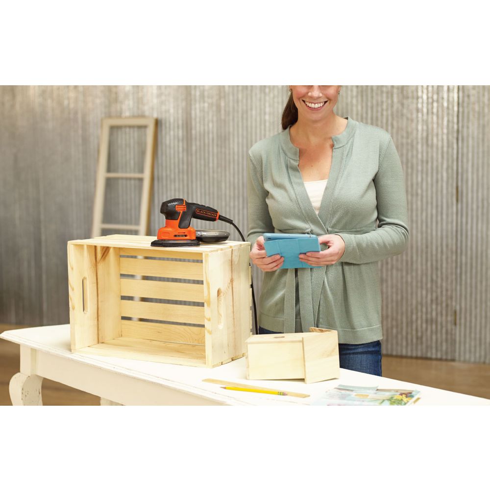 Black&Decker Vibracijska brusilica Mouse 120 W KA2000 slika 5