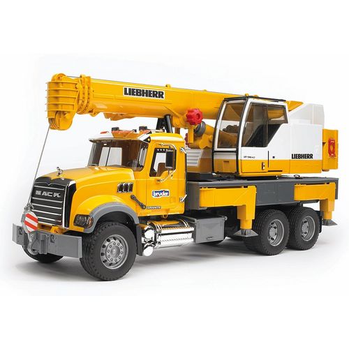 Bruder Kamion Mack Sa Kranom Liebherr slika 8