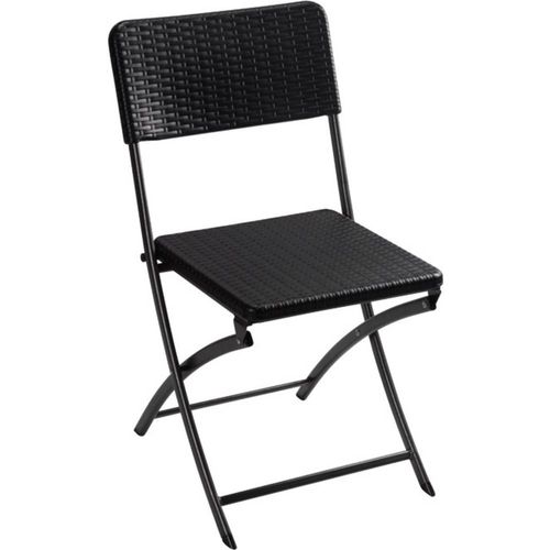 Perel folding chair rattan kamp stolica crna FP165R Opterećenje (težina) (maks.) 300 kg slika 1