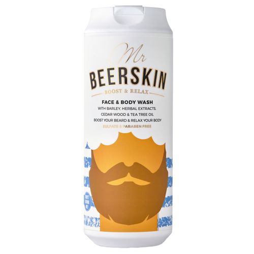 Mr. BEERSKIN BOOST & RELAX FACE&BODY WASHING GEL 440 ml slika 1