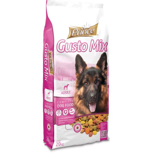 Prince GUSTO MIX hrana za pse piletina, govedina, povrće 20kg slika 1