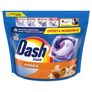 Dash Gel kapsule Amber 44 pranja