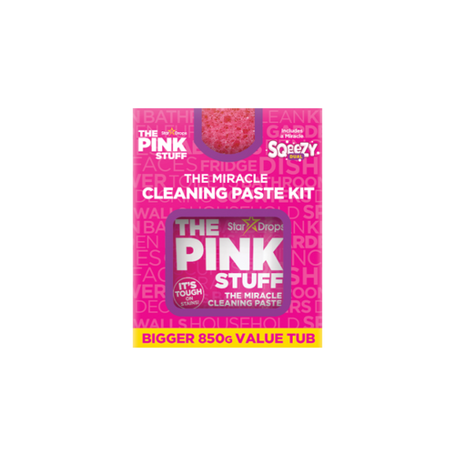 The Pink Stuff the miracle cleaning paste kit, čudesni paste kit (850gr xSqeezy scrub) slika 1