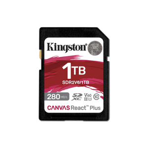 Kingston memorijska kartica 1TB SDXC Canvas React Plus UHS-II