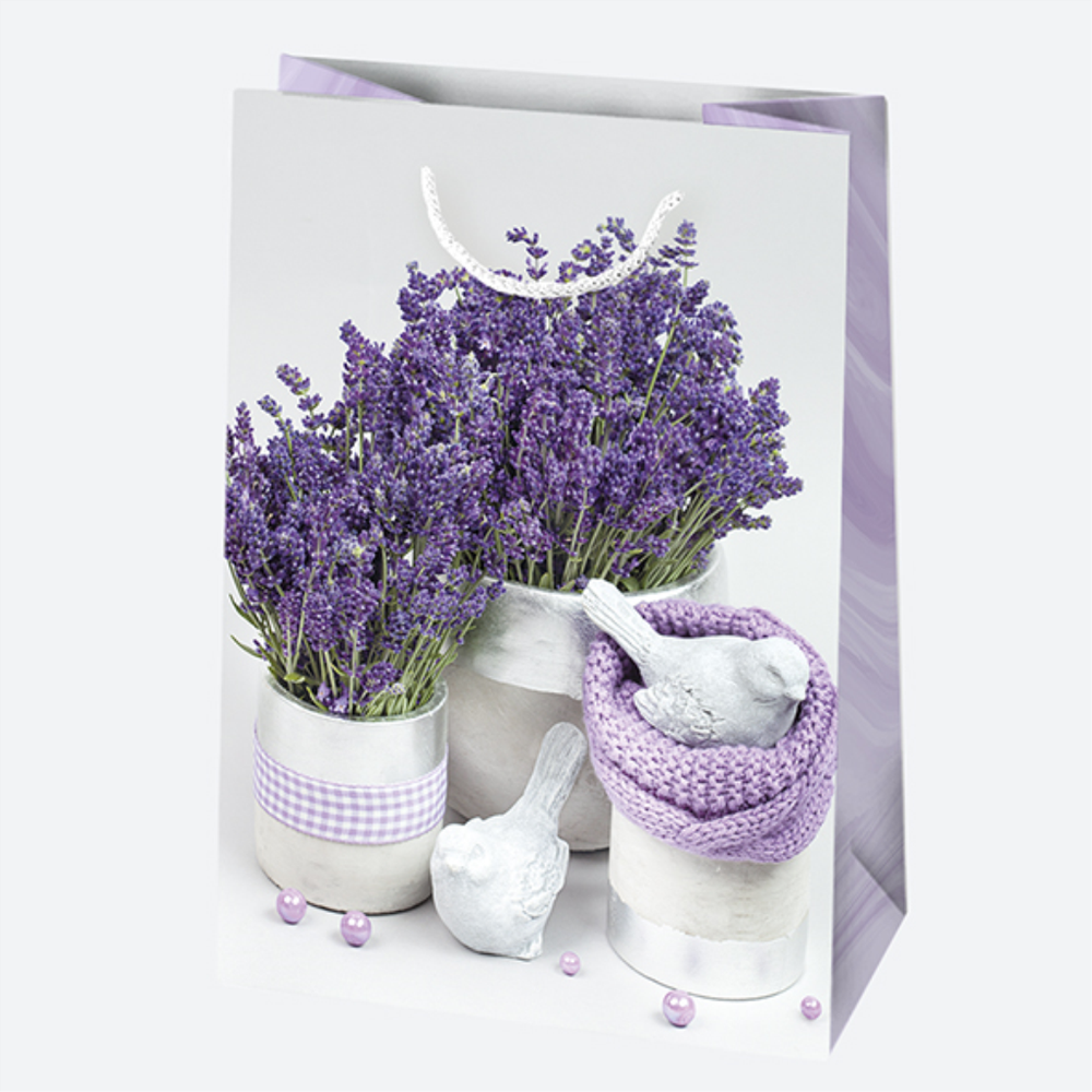 T9OG47 Ukrasna vrećica Lavanda 29x40x12cm, Više dezena slika 3