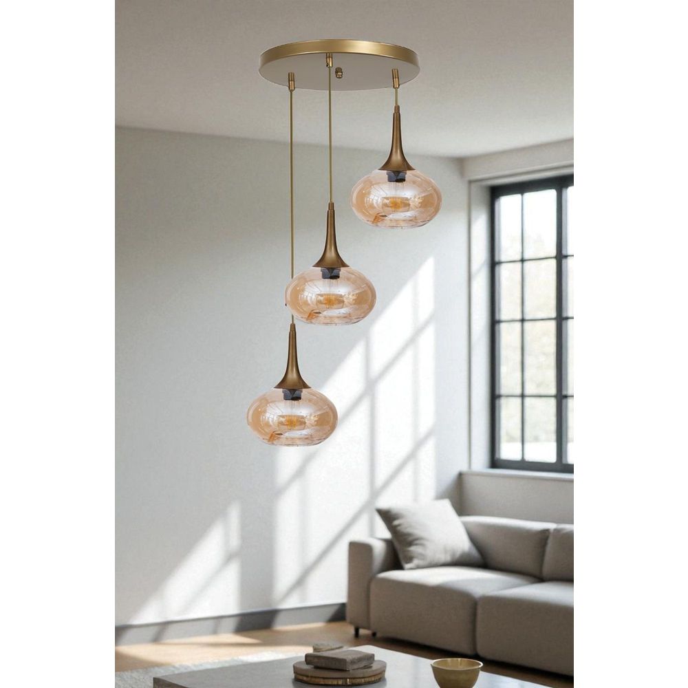Opviq Luster 461, Med, Zlatna slika 1