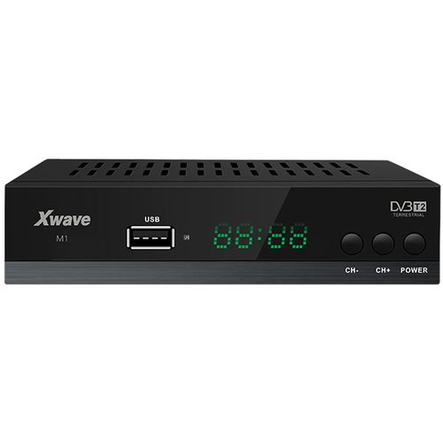 Xwave M1 DVB-T2 SetTop Box SD-HD,MPEG2 i MPEG4 AVC H.265 HDMI,SCART slika 1