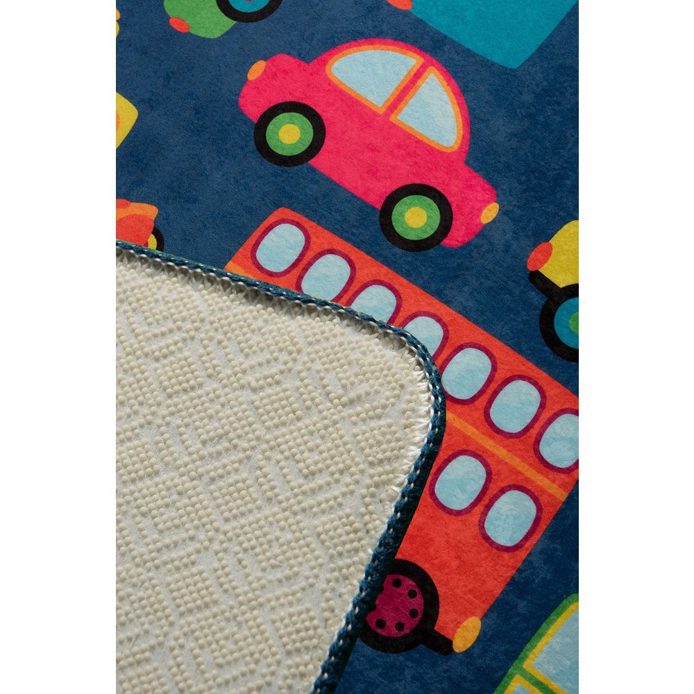 Dječiji Tepih 'Cars - Plavi Višebojni' (100 x 160 cm) slika 4