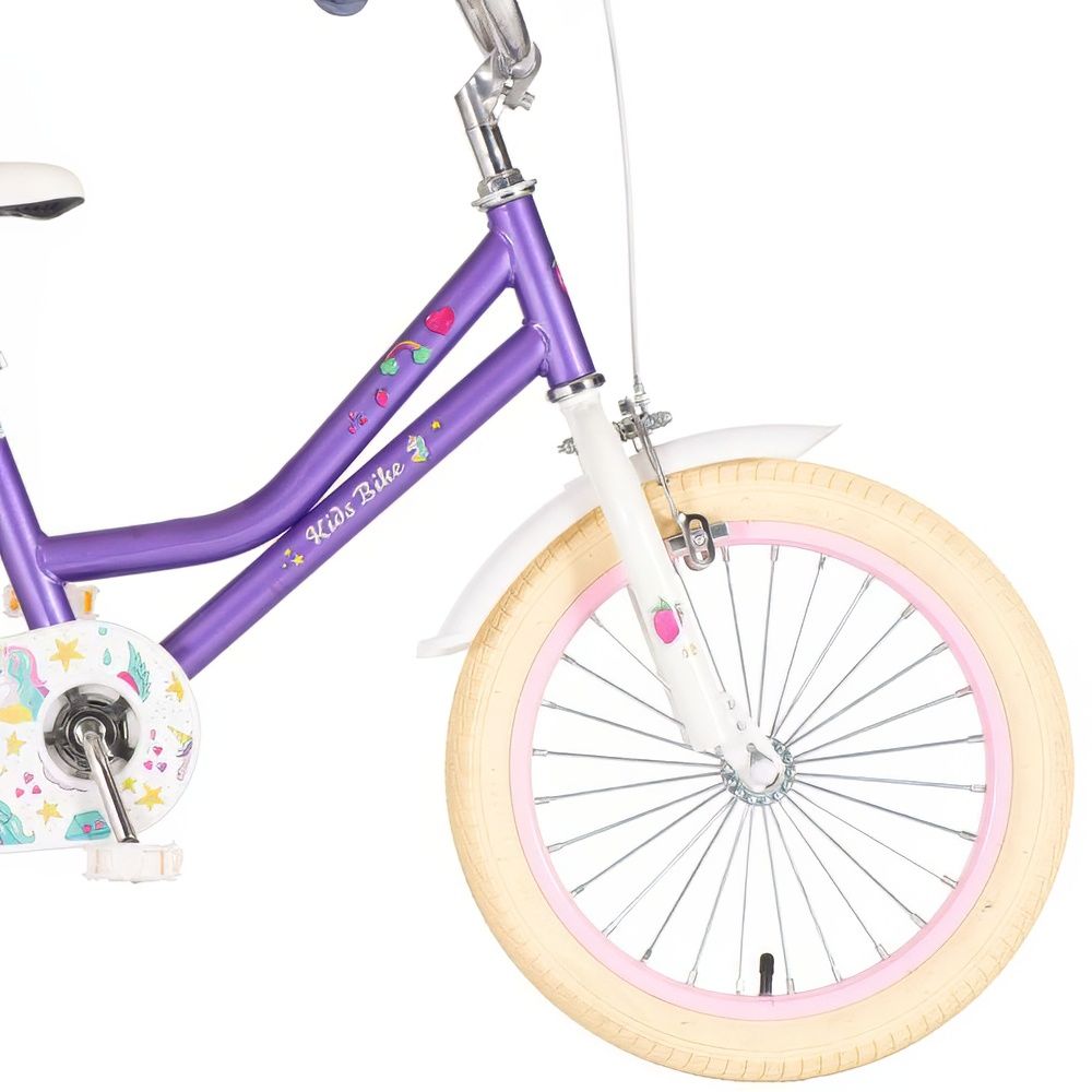 X-bike Dječiji bicikl 16" Unicorn, Ljubičasti slika 6