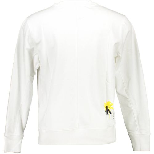 CALVIN KLEIN SWEATSHIRT WITHOUT ZIP MAN WHITE slika 2