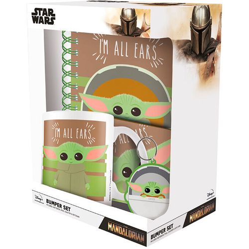 Star Wars The Mandalorian Yoda the Child Im All Ears poklon set slika 1