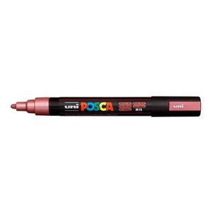 UNI POSCA marker pc-5m metallic crveni