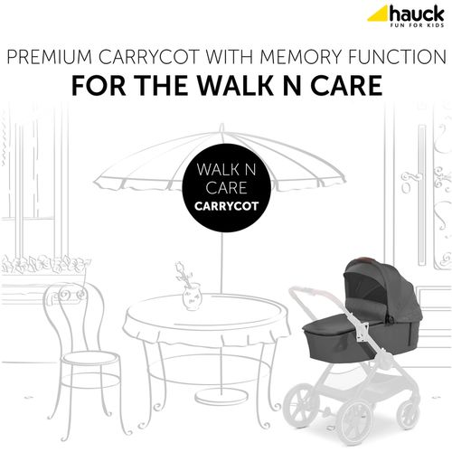 Hauck košara Walk N Care - Dark grey slika 3