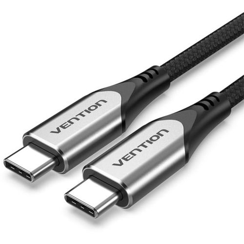 Vention USB-C to USB-C 3.1 Cotton Braided Cable 1.5M Gray slika 1
