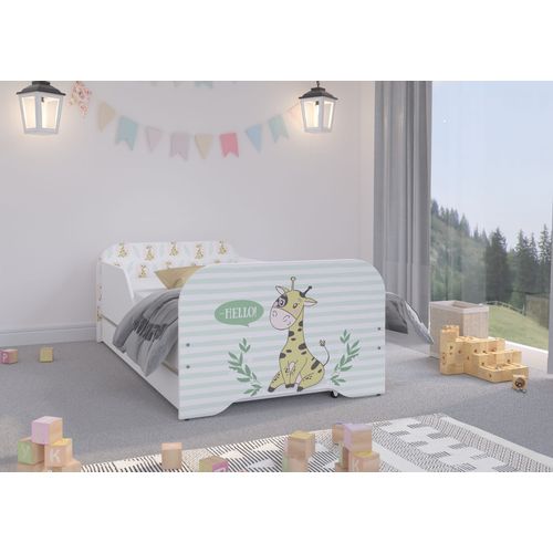 Dječji krevet sa ladicom + madrac – MIKI – ŽIRAFA 160 X 80 - ODMAH DOSTUPNO! slika 1