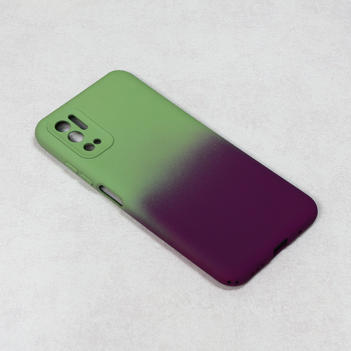 Torbica Double Color za Xiaomi Redmi Note 10 5G zeleno-ljubicasta slika 1