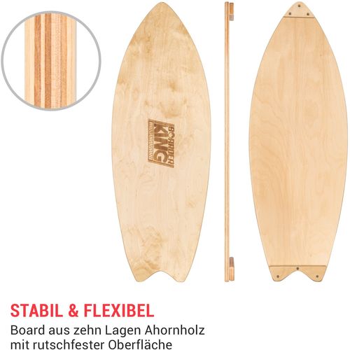 BoarderKING Indoorboard Wave balans daska, Priroda slika 9