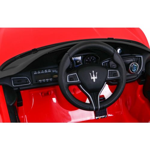 Licencirani auto na akumulator Maserati Ghibli  - crveni slika 7