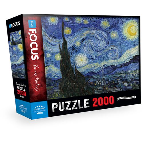Blue Focus Puzzle 2000 delova Zvezdano nebo slika 1