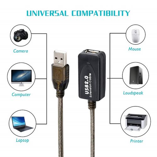 USB produžni aktivni kabl 2.0 5m KT-USE-5M slika 4