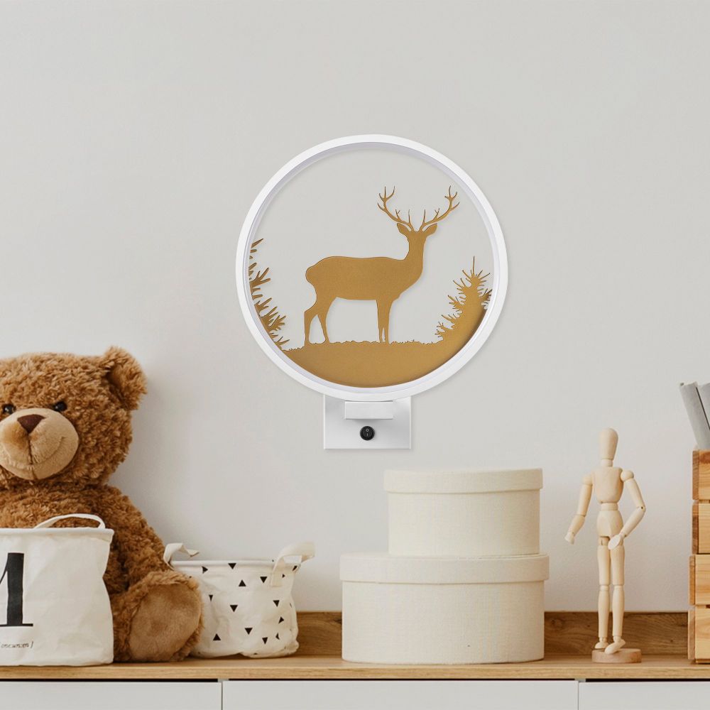 Zidna lampa XMAS31 u bijeloj boji od bijelog zlata slika 4