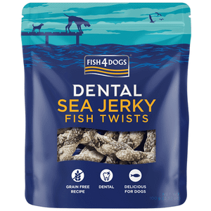 Fish4Dogs DENTAL poslastice Fish Twists 500g