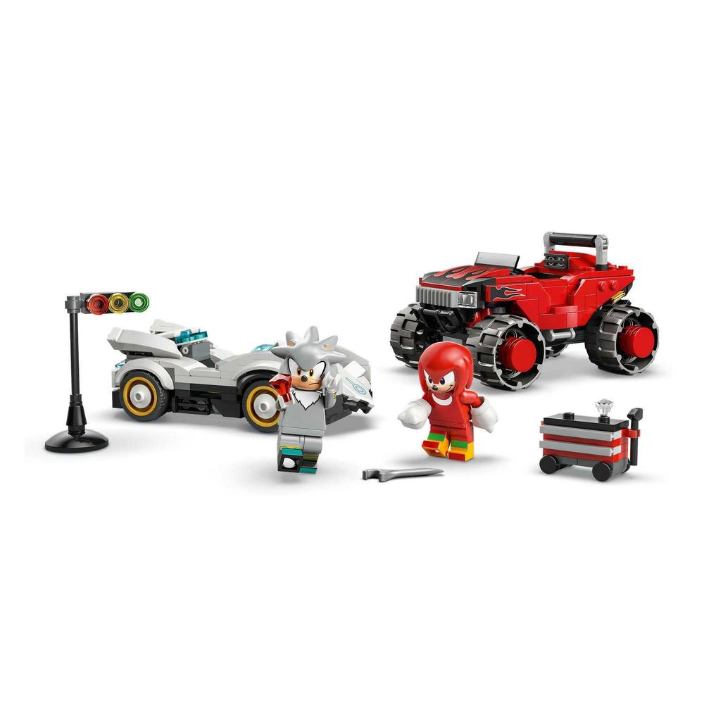 LEGO 77118 Silver's Car vs. Knuckles' Monster Truck slika 3