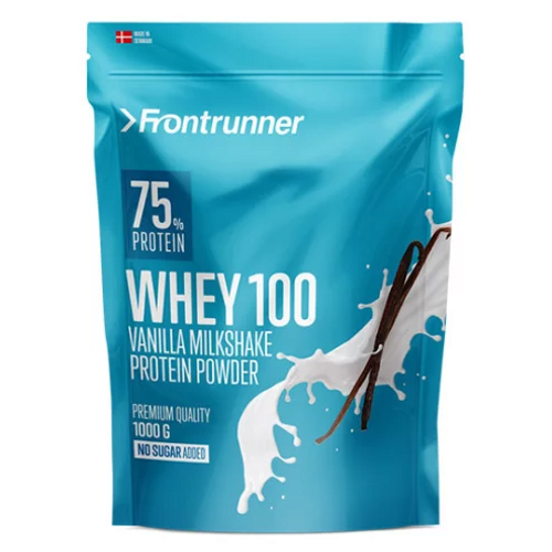 Whey 100 protein - Vanilija 1kg Frontrunner slika 1