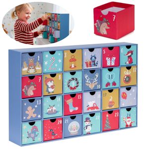 Ca1507 adventski kalendar 39 x 7 x 25 cm