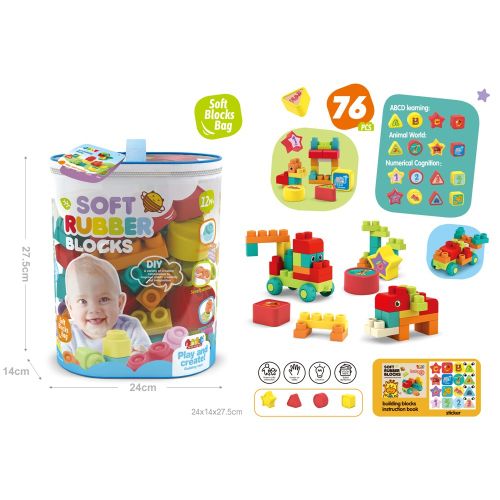 Mekane Kocke Set 76 Pcs slika 1