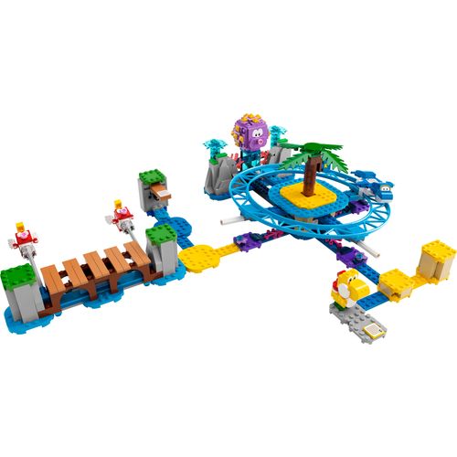 LEGO® SUPER MARIO™ 71400 big urchin u vožnji plažom slika 4