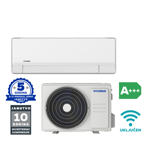 Hyundai Elite Inverter Plus klima uređaj 3.5 kW ASCI-128CBW5B/ASCO-128CBW5B slika 1