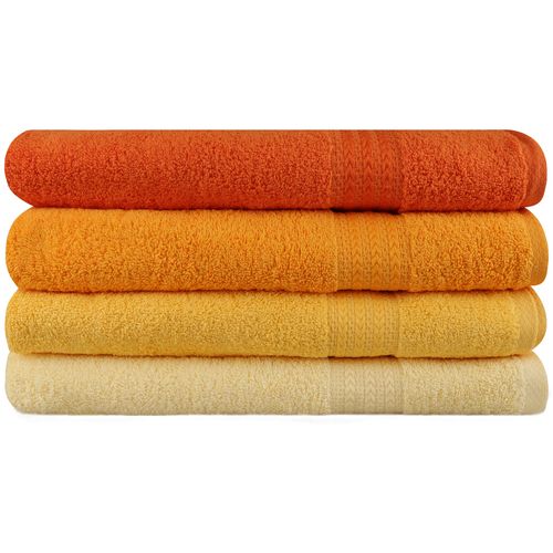 Colourful Cotton Set ručnika DANNA, 70*140 cm, 4 komada, Rainbow - Yellow slika 2