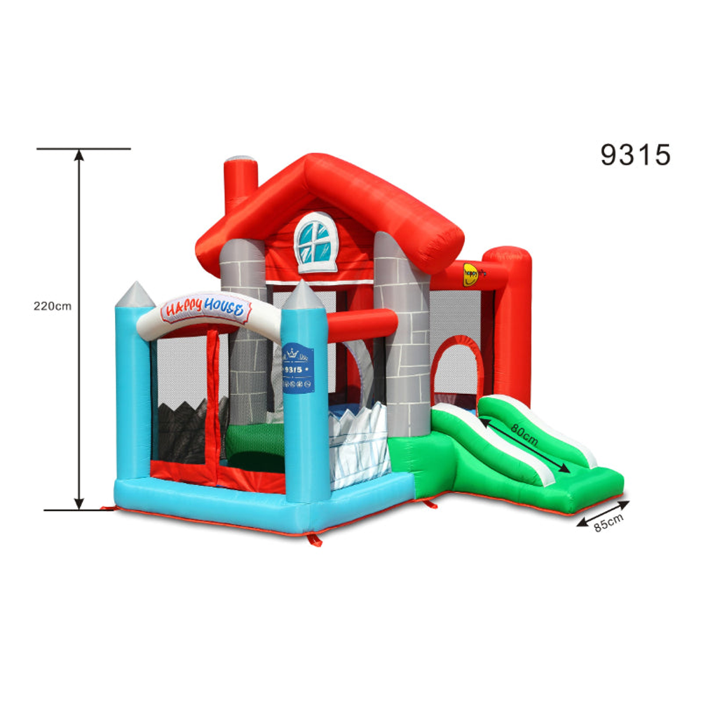Happy Hop Dvorac na naduvavanje Happy House, 270x250x220cm slika 3