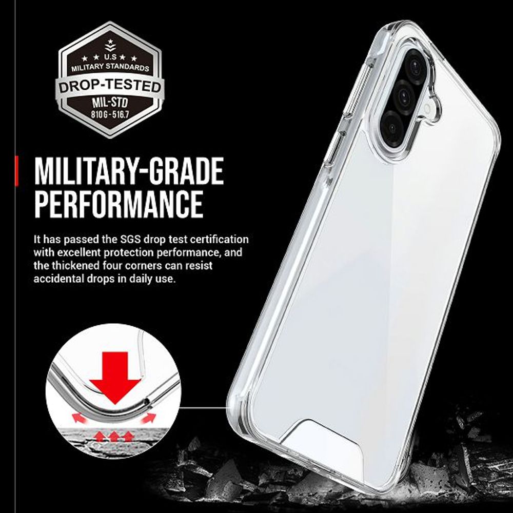 MM TPU SAM GALAXY A37 DROP-PROOF LIGHT clear slika 2