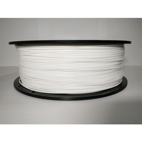 Filament for 3D, PLA, 1.75 mm, 1 kg, white slika 1