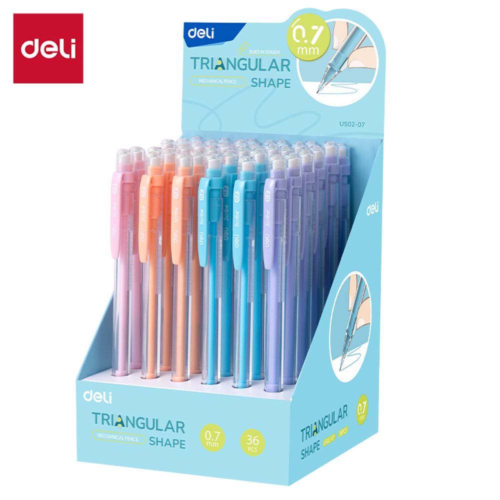 TEHNIČKA OLOVKA DELI TROUGAONA 0,7mm EU502-07 slika 1