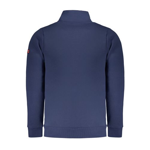 NORWAY 1963 MEN'S BLUE ZIP-UP SWEATSHIRT slika 2