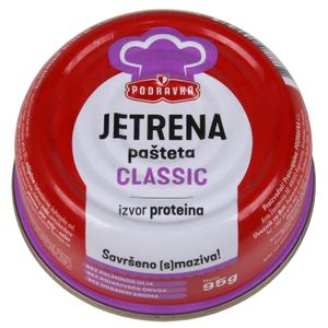 Podravka pašteta jetrena, lim 95 g 