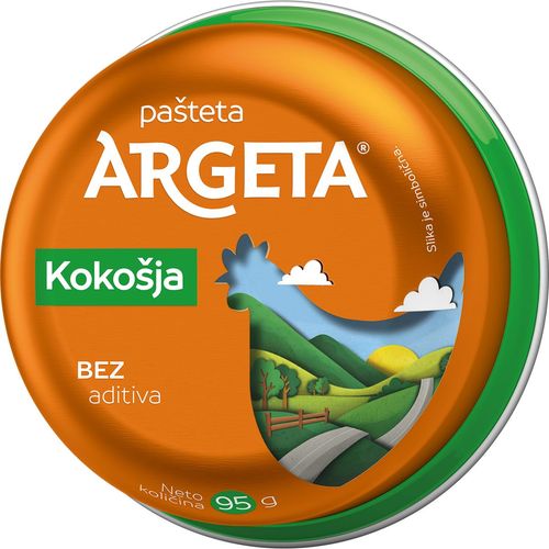 Argeta kokošja pašteta 95 g slika 1