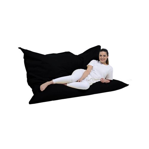 Giant Cushion 140x180 - Black Black Garden Bean Bag slika 5