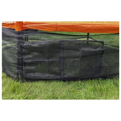 Trampolin 8ft - crno/crveni slika 7