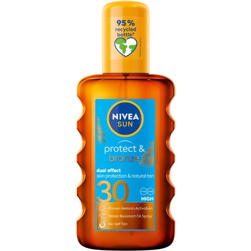 NIVEA SUN Protect & Bronze ulje za sunčanje u spreju SPF30, 200 ml slika 1