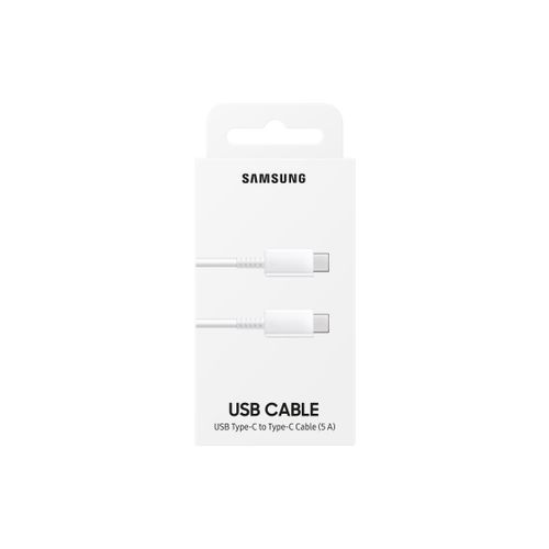 Samsung podatkovni kabel C-C 100 cm, 5A, white slika 2