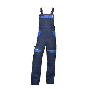 Ardon Radne farmer hlače sa tregerima Cool Trend H8420, Svijetloplave-tamnoplave
