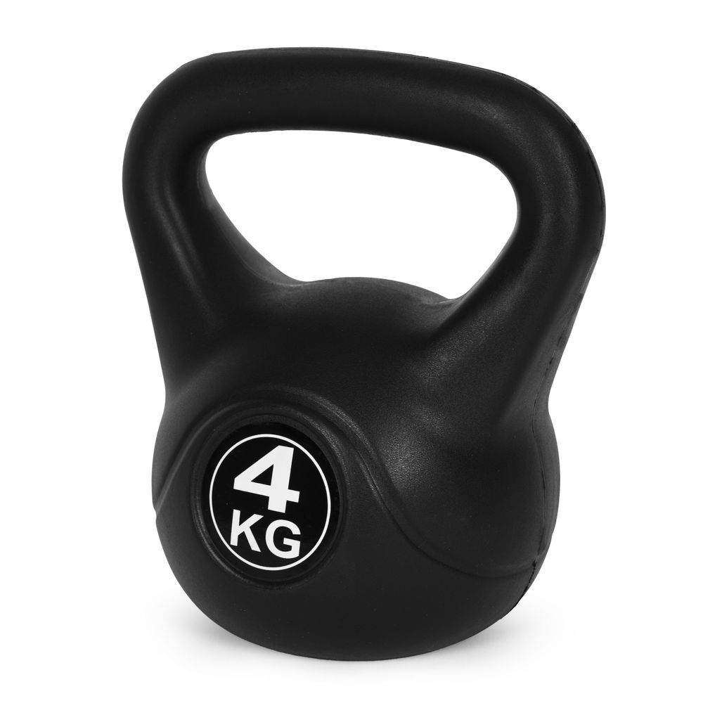 Kettlebell 4 kg za vježbanje, bučica, lopta s utezima, teret za fitness, moderan dom slika 4