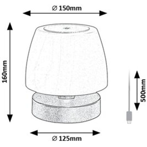 Odera   spoljna stona  led lampa slika 6